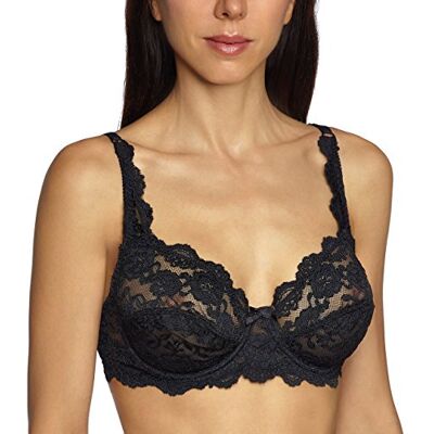 Sassa Sutiã com aros para mulher, Schwarz (Schwarz 00500) Sassa Sutiã com aros para mulher, Schwarz (Schwarz 00500)