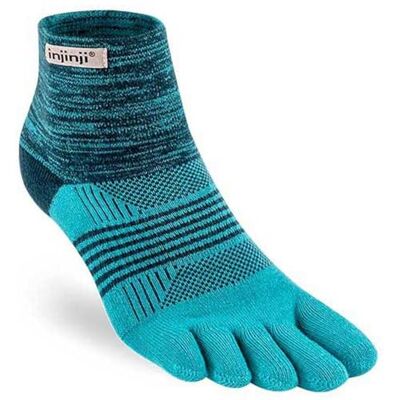 Injinji Meias de dedo para mulher, trail, peso médio, mini, Crew, Calypso, M/L, Calypso, M/L, Calypso Injinji Meias de dedo para mulher, trail, peso médio, mini, Crew, Calypso, M/L, Calypso, M/L, Calypso