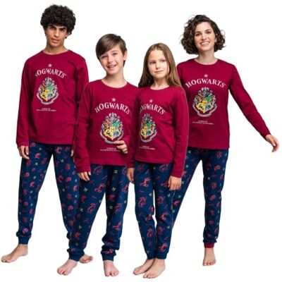 Harry Potter Pijama para menina, pijama Hogwarts, pijama para meninas, conjunto de pijama familiar combinando, presente para meninas e adolescentes Tamanho 6 anos menina Harry Potter Pijama para menina, pijama Hogwarts, pijama para meninas, conjunto de pijama familiar combinando, presente para meninas e adolescentes Tamanho 6 anos menina