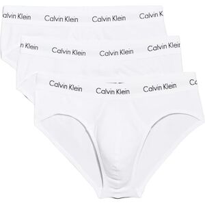 Calvin Cuecas Hip Briefs homem pack de 3 roupa interior, branco (branco), S Calvin Cuecas Hip Briefs homem pack de 3 roupa interior, branco (branco), S