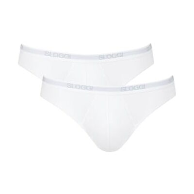 Sloggi Men Basic Mini Brief Boxer (pacote de 2) para homem Sloggi Men Basic Mini Brief Boxer (pacote de 2) para homem