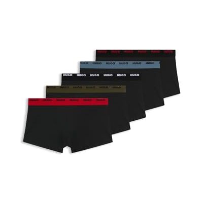 HUGO Trunk Five Pack 10268005 01 Trunk para homem, embalagem de 1 HUGO Trunk Five Pack 10268005 01 Trunk para homem, embalagem de 1