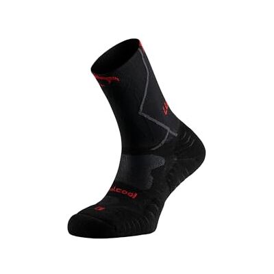 Lurbel Traction Pro Five Compression Meias altas, meias de trail, sem costuras, meias compressivas, meias antibolhas, unissexo Lurbel Traction Pro Five Compression Meias altas, meias de trail, sem costuras, meias compressivas, meias antibolhas, unissexo