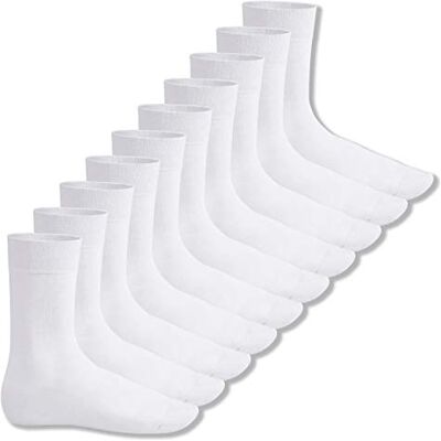 Footstar EVERYDAY! 10 pares de meias unissexo branco 43-46 Footstar EVERYDAY! 10 pares de meias unissexo branco 43-46
