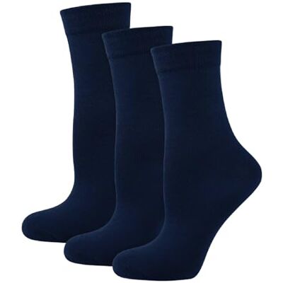 Nur Die meias masculinas sem elástico 3 pares Calcetines para homem Nur Die meias masculinas sem elástico 3 pares Calcetines para homem