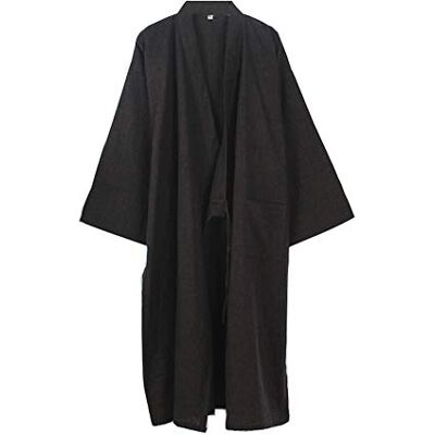 thefancypumpkin Quimono japonês roupão comprido Yukata pijamas, L thefancypumpkin Quimono japonês roupão comprido Yukata pijamas, L