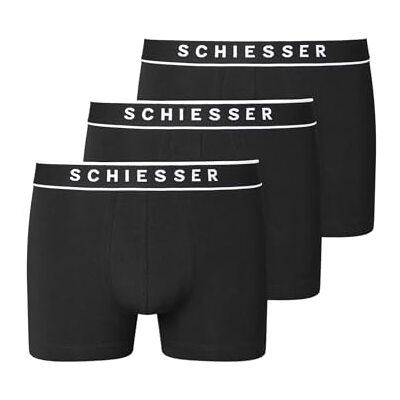 Schiesser Pacote de 3 Shorts Test Neu 95/5 Multipacks Boxers Homem (Pack de 3), L Schiesser Pacote de 3 Shorts Test Neu 95/5 Multipacks Boxers Homem (Pack de 3), L