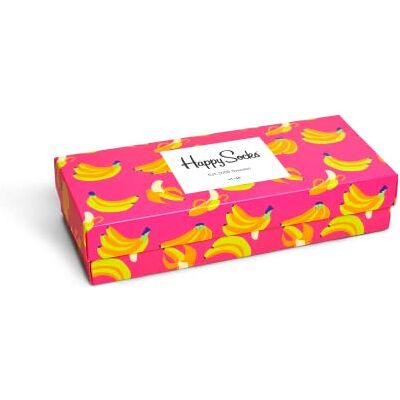 Happy Socks Classic Dot Meias de algodão em caixas de presente divertidas padrão geométrico de bolinhas Happy Socks Classic Dot Meias de algodão em caixas de presente divertidas padrão geométrico de bolinhas