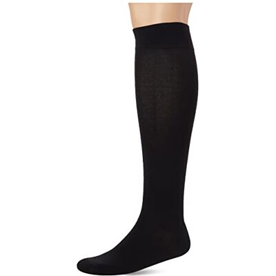 Nur Der Meias altas para homem, Schwarz/Schwarz Nur Der Meias altas para homem, Schwarz/Schwarz