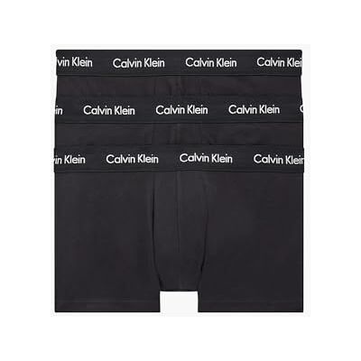 Calvin , Boxers (embalagem de 3) para homem cuecas L Negro (Black W. Black Wb Xwb) Calvin , Boxers (embalagem de 3) para homem cuecas L Negro (Black W. Black Wb Xwb)