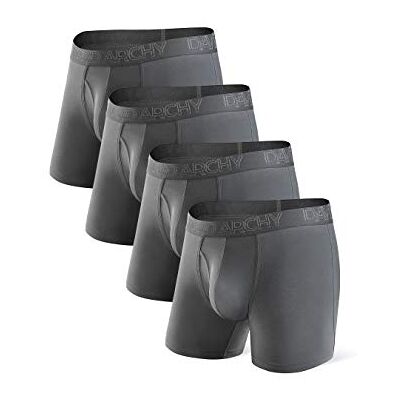 DAVID ARCHY Cuecas boxer Homem Modal com Bolsa de Mosca Separada Microfibra Multipack Cuecas com Função de Bolsos Duplos Roupa Interior DAVID ARCHY Cuecas boxer Homem Modal com Bolsa de Mosca Separada Microfibra Multipack Cuecas com Função de Bolsos Duplos Roupa Interior