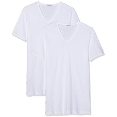 Eminence Classiques camisola sem mangas (conjunto de 2) para homem, branco (branco 6101) Eminence Classiques camisola sem mangas (conjunto de 2) para homem, branco (branco 6101)