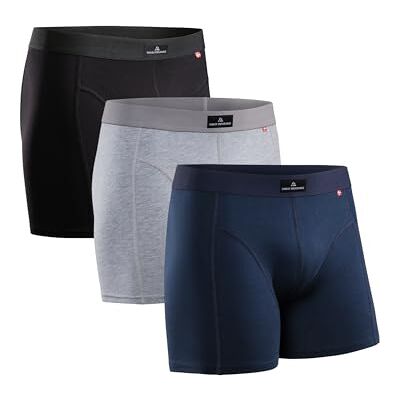 DANISH ENDURANCE Cuecas Homem Boxer Algodão Premium, Pack de 3 e 10 Roupa Homem, Roupa Interior, 3XL DANISH ENDURANCE Cuecas Homem Boxer Algodão Premium, Pack de 3 e 10 Roupa Homem, Roupa Interior, 3XL