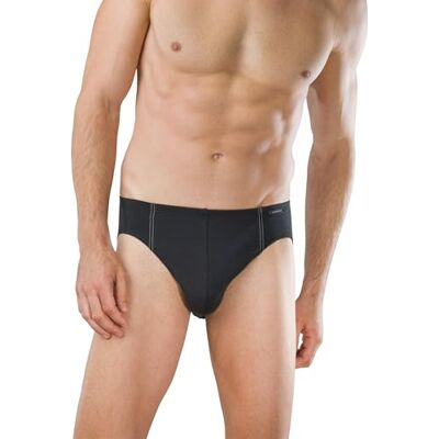 Schiesser Conjunto de 3 cuecas para homem, super mini, essenciais, M-XXL azul escuro, Schwarz 000, XL Schiesser Conjunto de 3 cuecas para homem, super mini, essenciais, M-XXL azul escuro, Schwarz 000, XL