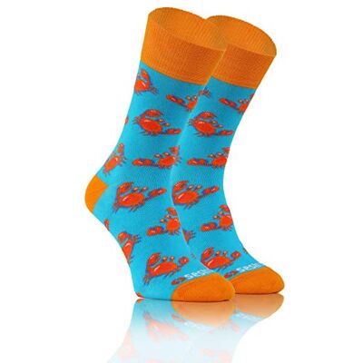 Sesto Senso Meias Divertidas de Algodão para Mulher e Homem, Coloridas e Loucas, Funny Socks Sesto Senso Meias Divertidas de Algodão para Mulher e Homem, Coloridas e Loucas, Funny Socks