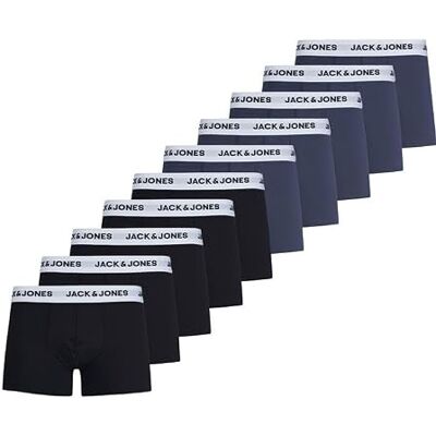 JACK & JONES Conjunto de 3 cuecas boxer para homem JACK & JONES Conjunto de 3 cuecas boxer para homem