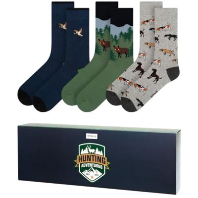 soxo Aventura Meias para Homem Divertidas Algodão Presentes Cores Presente para Homens Numa Caixa 40-45 3-5 Pares soxo Aventura Meias para Homem Divertidas Algodão Presentes Cores Presente para Homens Numa Caixa 40-45 3-5 Pares