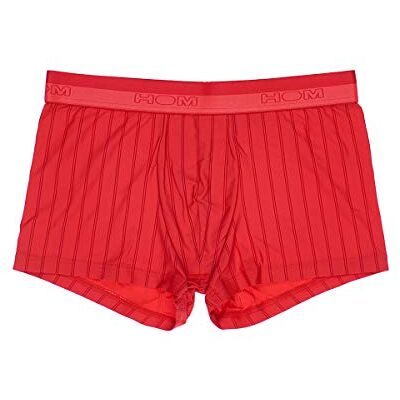HOM Para ens Comfort Boxer Briefs 'Chic' Semitransparente Red Tamanho L, Vermelho (Rouge 00 pa) HOM Para ens Comfort Boxer Briefs 'Chic' Semitransparente Red Tamanho L, Vermelho (Rouge 00 pa)