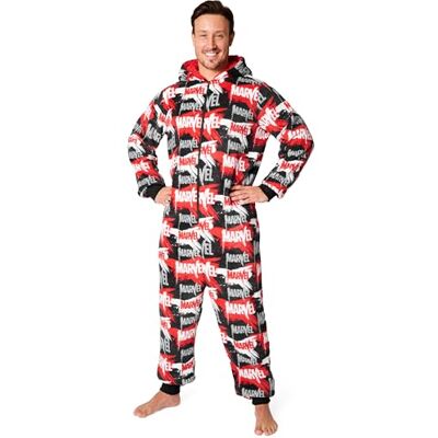 Marvel Pijama de flanela para Homem, L Marvel Pijama de flanela para Homem, L