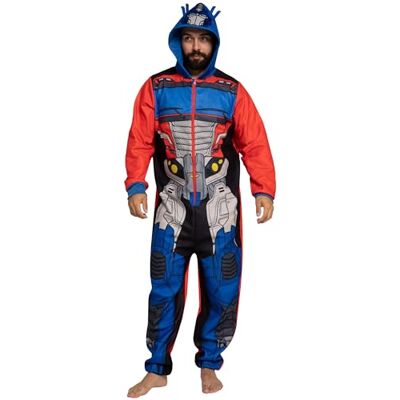 Transformers Pijama macaco para homem pijama de inverno divertido para homem Optimus Prime pijamas para homem pijama divertido para homem, multicolorido, S Transformers Pijama macaco para homem pijama de inverno divertido para homem Optimus Prime pijamas para homem pijama divertido para homem, multicolorido, S