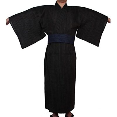 thefancypumpkin Jinbei Quimono japonês Yukata para homem, cor 06, XL thefancypumpkin Jinbei Quimono japonês Yukata para homem, cor 06, XL