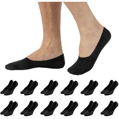CALZITALY 6-12 pares meias invisíveis para homens, meias curtas de algodão, preto, azul-marinho, branco, natural, meias italianas, 12 Pares Pretos, 39-42 CALZITALY 6-12 pares meias invisíveis para homens, meias curtas de algodão, preto, azul-marinho, branco, natural, meias italianas, 12 Pares Pretos, 39-42