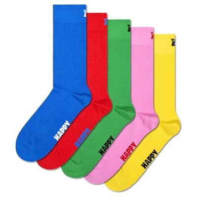 Happy Socks Meias Azuis – Meias de Algodão em Divertidas Caixas de Presente – Meias para Homem e Mulher Happy Socks Meias Azuis – Meias de Algodão em Divertidas Caixas de Presente – Meias para Homem e Mulher