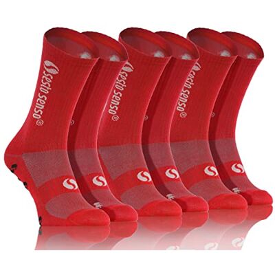 Sesto Senso 3 Pares de Meias Desportivas de Algodão Coloridas para Homem e Mulher Sesto Senso 3 Pares de Meias Desportivas de Algodão Coloridas para Homem e Mulher
