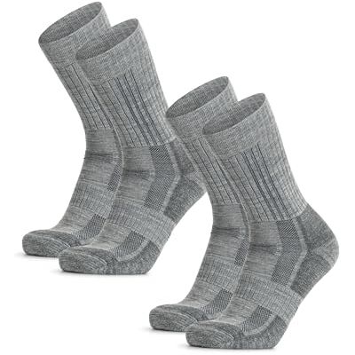 DANISH ENDURANCE Meias de Algodão Orgânico, Suaves, Respiráveis, Homem e Mulher, 1 Pack, Cinza claro DANISH ENDURANCE Meias de Algodão Orgânico, Suaves, Respiráveis, Homem e Mulher, 1 Pack, Cinza claro