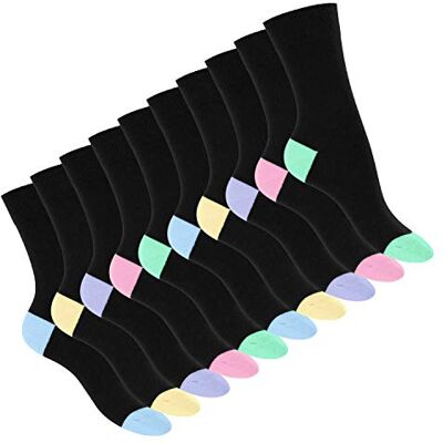 Footstar Meias para mulher, Cores pastel. Footstar Meias para mulher, Cores pastel.