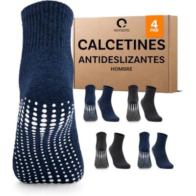 Occulto meias antiderrapantes para homem 2-4 pares (modelo: ) Occulto meias antiderrapantes para homem 2-4 pares (modelo: )