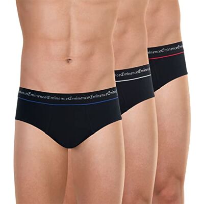 Eminence Conjunto de 3 Slips Business, preto, XXXXL Eminence Conjunto de 3 Slips Business, preto, XXXXL