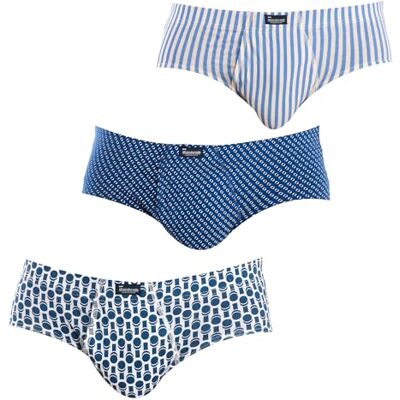 Abanderado Pack Slip aberto essenciais estampados homem x3 Abanderado Pack Slip aberto essenciais estampados homem x3