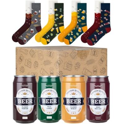 soxo Meias de Cerveja para Homem Engraçadas Algodão Presentes Originais Presente para Homens 40-45 1-4 Pares, 4 Pares soxo Meias de Cerveja para Homem Engraçadas Algodão Presentes Originais Presente para Homens 40-45 1-4 Pares, 4 Pares