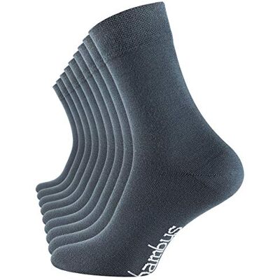 Vincent 6 ou 9 pares meias de bambu para mulher e homem, ponta de malha à mão (sem costuras), sem borracha, 9 pares – Stargazer Vincent 6 ou 9 pares meias de bambu para mulher e homem, ponta de malha à mão (sem costuras), sem borracha, 9 pares – Stargazer