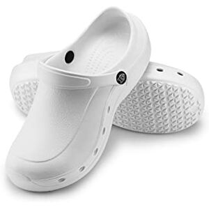 ESTRO Tamancos Sanitários Mulher Borracha Unisexo Chinelos Casa Verão Homem Tamancos Mulher Borracha Leve , Branco, 39 UE ESTRO Tamancos Sanitários Mulher Borracha Unisexo Chinelos Casa Verão Homem Tamancos Mulher Borracha Leve , Branco, 39 UE
