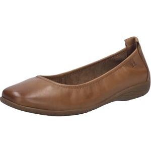 Josef Seibel Mulher bailarinas clássicas, sapatos planos, sapatos bailarinas falsas 01, senhora bailarinas, largura G (Normal), castanho (camel), 39 EU / 6 UK Josef Seibel Mulher bailarinas clássicas, sapatos planos, sapatos bailarinas falsas 01, senhora bailarinas, largura G (Normal), castanho (camel), 39 EU / 6 UK