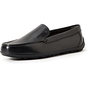 Geox J New Fast Boy B, mocassins para crianças, Preto Geox J New Fast Boy B, mocassins para crianças, Preto