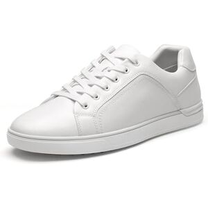 Bruno Marc Sapatos Casuais com Atacadores para Homens, Tênis Esportivos para Caminhada, Tênis de Moda, Sneakers, Branco, 47 UE Bruno Marc Sapatos Casuais com Atacadores para Homens, Tênis Esportivos para Caminhada, Tênis de Moda, Sneakers, Branco, 47 UE
