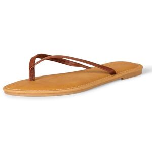 Amazon Essentials Chancleta mulher, castanho, UE 42 Amazon Essentials Chancleta mulher, castanho, UE 42