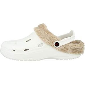 Chung Shi Dux Winter Tamancos unissexo para adultos, Branco natureza, 41/42 UE Chung Shi Dux Winter Tamancos unissexo para adultos, Branco natureza, 41/42 UE