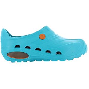 SAFETY JOGGER Oxypas Tamancos leves para homens e mulheres 37/38 UE OXYVA Tamancos antiderrapantes, antibacterianos, antiestáticos e antifúngicos, sapatos de segurança, azul SAFETY JOGGER Oxypas Tamancos leves para homens e mulheres 37/38 UE OXYVA Tamancos antiderrapantes, antibacterianos, antiestáticos e antifúngicos, sapatos de segurança, azul