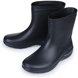 ESTRO Botas de chuva mulher botas de água botins de água mulher sapatos de chuva , Preto, 40 UE ESTRO Botas de chuva mulher botas de água botins de água mulher sapatos de chuva , Preto, 40 UE