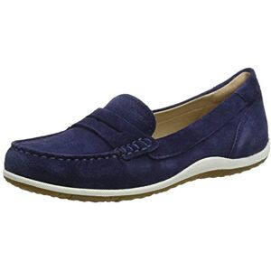 Geox D VEGA MOC A, mocassins, para mulher, azul (azul C4000), 35 UE Geox D VEGA MOC A, mocassins, para mulher, azul (azul C4000), 35 UE