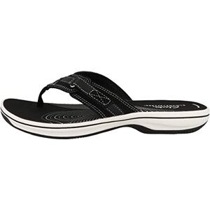 Clarks Breeze Sea Chinelos Suspensos Mulher, Black Synthetic, 38 UE Clarks Breeze Sea Chinelos Suspensos Mulher, Black Synthetic, 38 UE