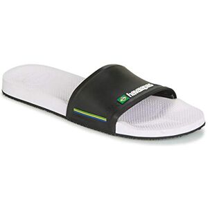 Havaianas Chinelos unissexo para adulto, branco preto, 37/38 UE Havaianas Chinelos unissexo para adulto, branco preto, 37/38 UE