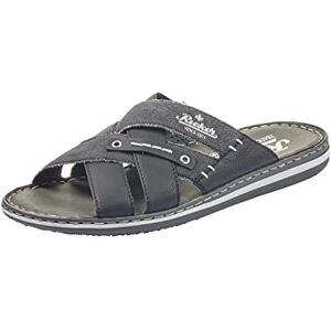 Rieker 21599 Tamancos homem, Preto Schwarz Anthrazit 01, 43 UE Rieker 21599 Tamancos homem, Preto Schwarz Anthrazit 01, 43 UE