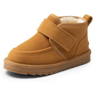DREAM PAIRS KIDS Botas de neve de inverno para meninos e meninas quentes botas de pele sintética para caminhar até ao tornozelo FuzzyGo Kid's, Castanho, 28 UE DREAM PAIRS KIDS Botas de neve de inverno para meninos e meninas quentes botas de pele sintética para caminhar até ao tornozelo FuzzyGo Kid's, Castanho, 28 UE
