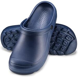 ESTRO Tamancos Homem Verão Jardim Chinelos Casa Verão Tamancos Homem Jardim Ligeiros Tamancos Sanitários , Azul escuro, 43 UE ESTRO Tamancos Homem Verão Jardim Chinelos Casa Verão Tamancos Homem Jardim Ligeiros Tamancos Sanitários , Azul escuro, 43 UE