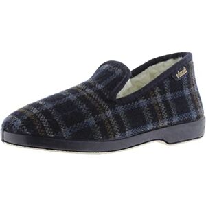 victoria Chinelos de casa Wamba Confortável Quadrados & Interior de Pele de Carneiro & Sola na Mesma Cor 202001 para Homem, MARINHO victoria Chinelos de casa Wamba Confortável Quadrados & Interior de Pele de Carneiro & Sola na Mesma Cor 202001 para Homem, MARINHO